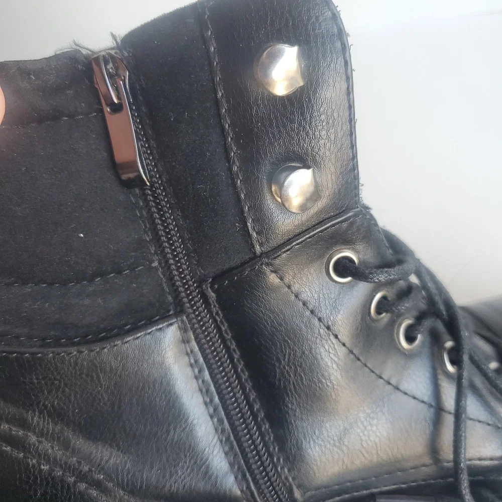 Hawke & Co Black Bowery Memory Foam Insole Chukka Boots Lace-Up Mens 11